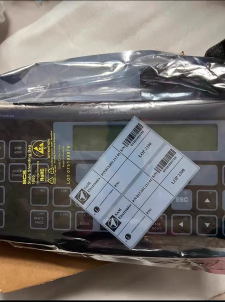 SAM LOP 2200 Control Panel Marine Spare Part