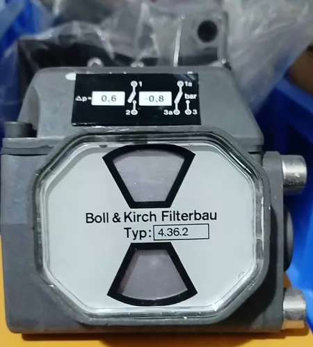 Bollfilter Boll Differential Pressure Switch 0.6-0.8BAR