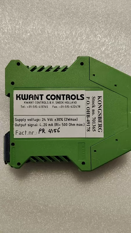 KWANT CONTROLS Module Model PR 4156