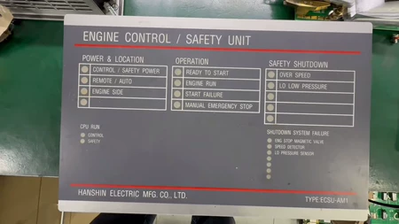 +HANSHIN+ Control Panel +ECSU-A Marine Spare Part