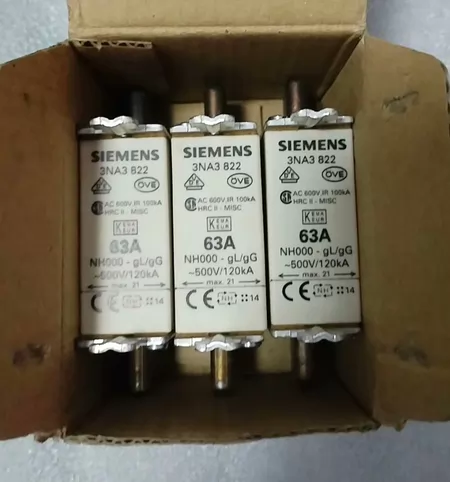 Siemens 3NA3 822 63A Marine Spare Part