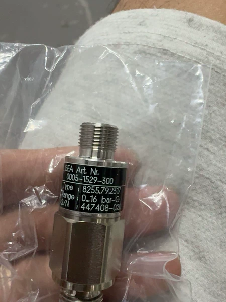 GEA Pressure Sensor Model 8255.79.2317 Range 0-16