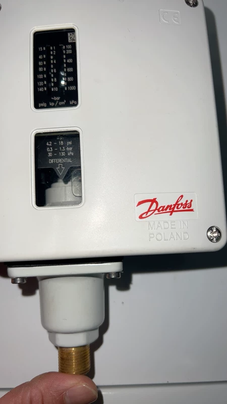 Danfoss Temperature Switch 17-5203 AB178