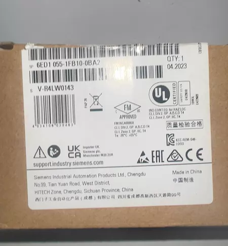 Siemens 6ED1055-1FB10-0BA2 Model DM Marine Spare Part