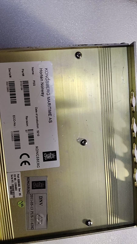 KONGSBERG PSS Module Model 8100184 B7 Version