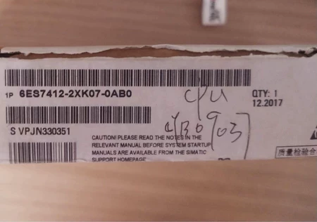 6ES7412-2XK07-0AB0 Marine Spare Part