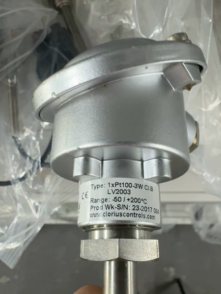 Clorius Temperature Sensor 1xPt100-3W CIB LV2