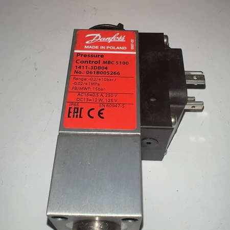 Danfoss Pressure Switch MBC5100 Model 1411-3DB04