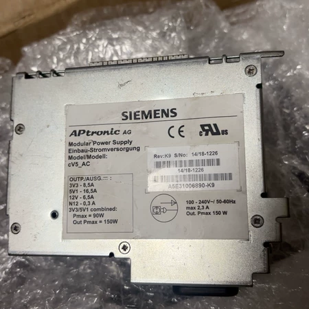 Siemens APtronic cV5_AC Power Supply A5E3100 Marine Spare Part