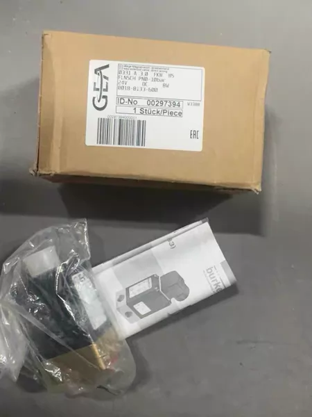 burkert Solenoid Valve Model 0331 A 3.0 FKM 24