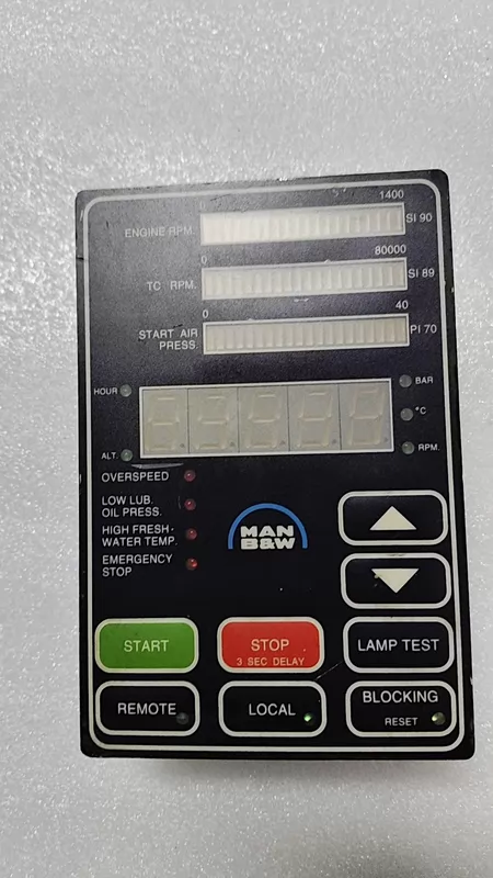 MAN B&W OB MODUL Control Panel Model 1685335 Marine Spare Part