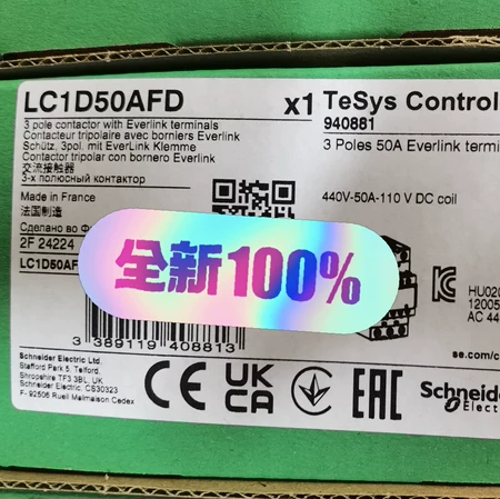 Schneider Electric LC1D50AFD Ever Marine Spare Part
