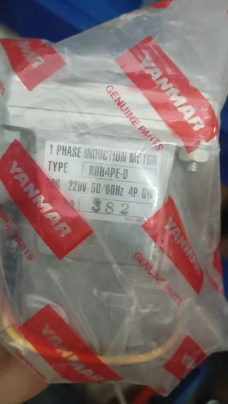 YANMAR RHG4PE-D Induction Motor 220V 50/60