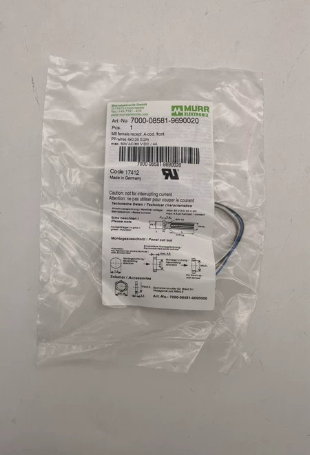7000-08581-9690020 MURR Marine Spare Part