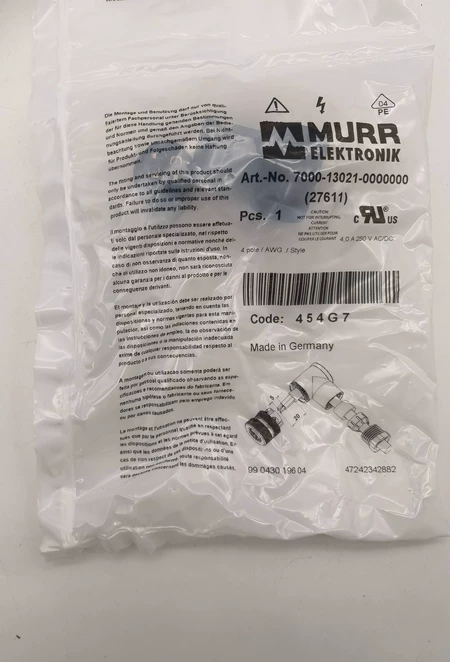 MURR 7000-13021-0000000 M12 Marine Spare Part