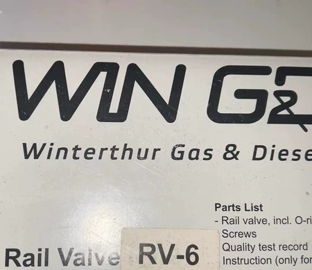 WINGE RV-6 Valve O