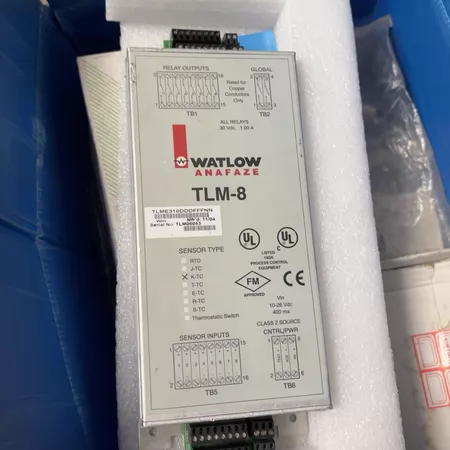 WATLOW ANAFAZE TLM-8 Controller 11/