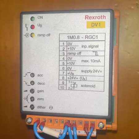 Rexroth VT-MSPA1-508-10/V0 1M0 Marine Spare Part
