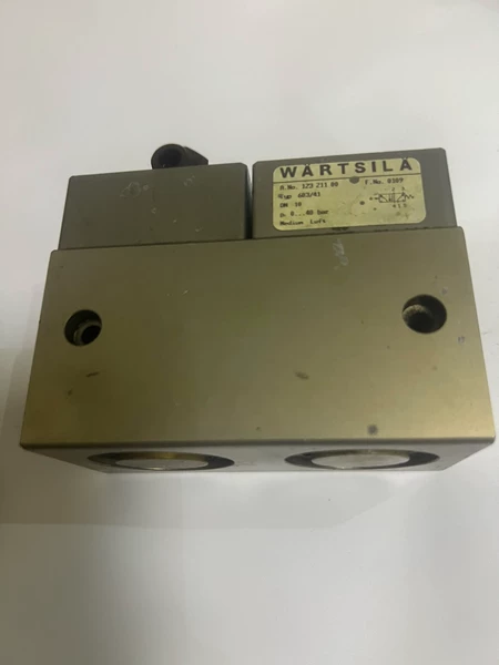 Wartsila 603/41 Pneumatic Valve 123.211.00