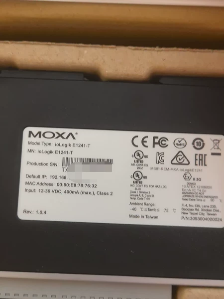 MOXA ioLogik E1241-T Marine Spare Part