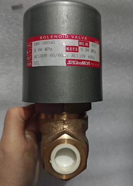 GMV-H604G Solenoid Valve SAGInoM