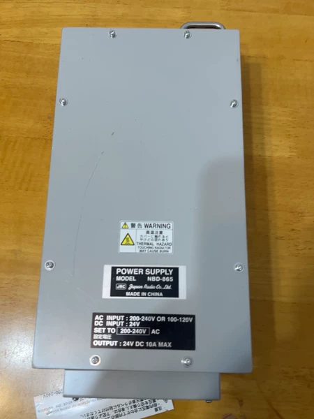 JRC Power Supply NBD-865 Marine Spare Part
