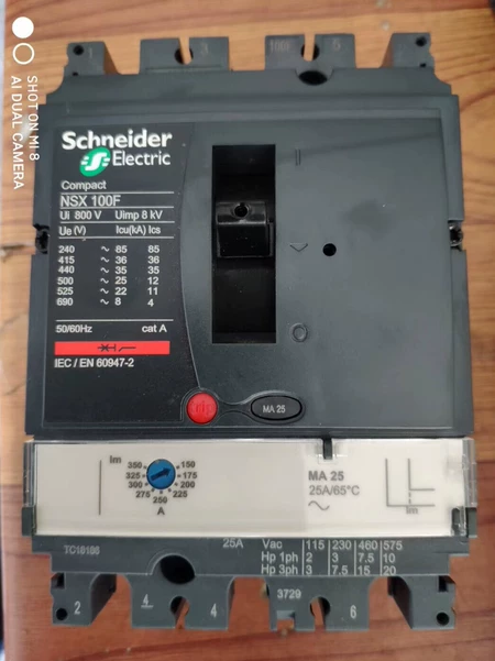 Schneider Electric NSX100F MA25A 3 Marine Spare Part