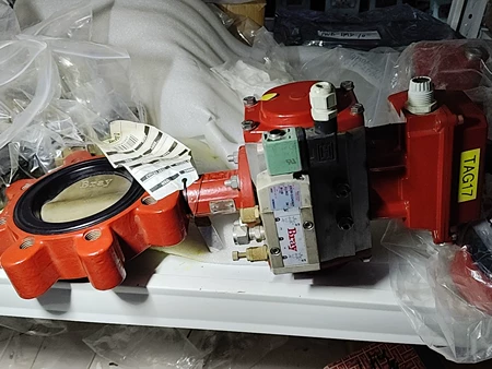 Bray Valve + Solenoid Valve + Pneumatic