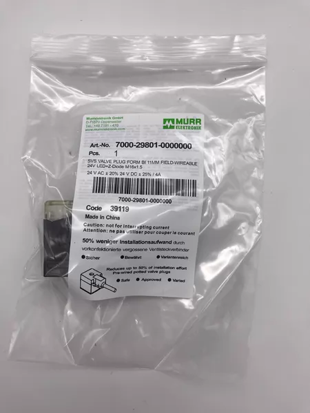 7000-29801-0000000 MURR 70 Marine Spare Part