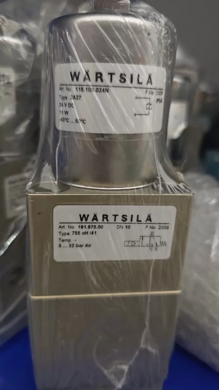 Wartsila Main Engine Solenoid Valve 755 oH/41