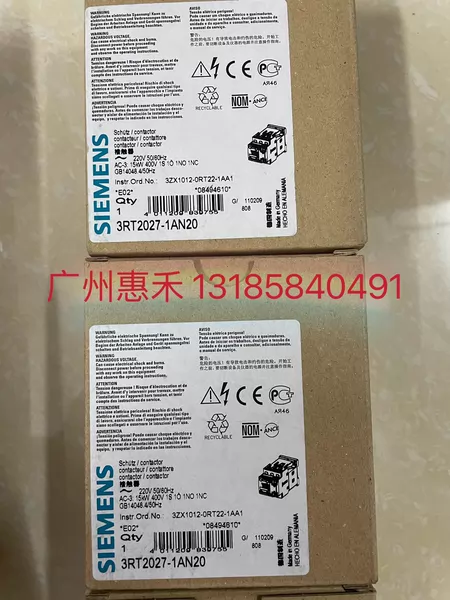 3RT2027-1AN20 Marine Spare Part