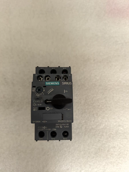 Siemens Motor 3RV2011-1KA10 9-12.5