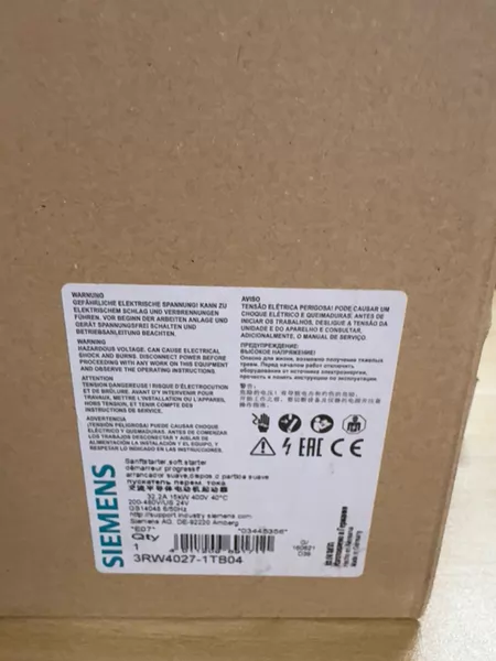 3RW4027-1TB04 Marine Spare Part
