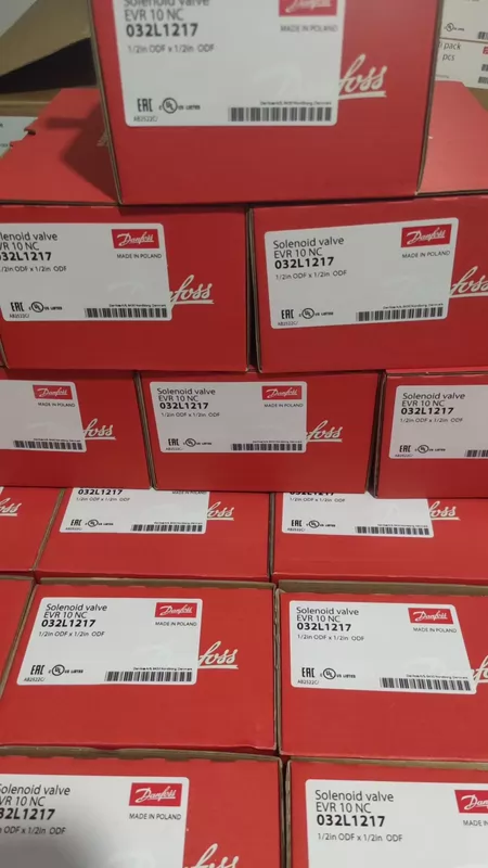 Solenoid Valve EVR 10 ODF 1/2 in