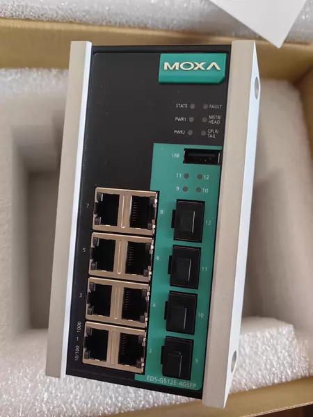 EDS-G512E-4GSFP-T MOXA Marine Spare Part