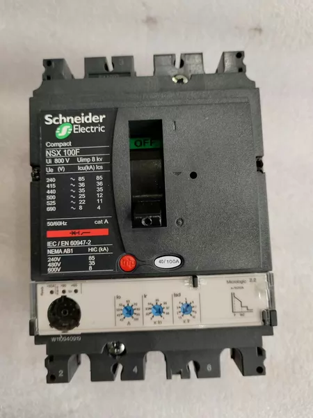 Schneider Electric NSX100F 3P100A 20 MIC2 Marine Spare Part