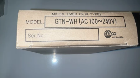 LUXCO Time Relay Model GTN-WH AC100~