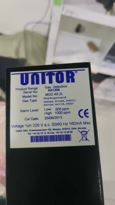 UNITOR Model MGD 4S 2L Marine Spare Part