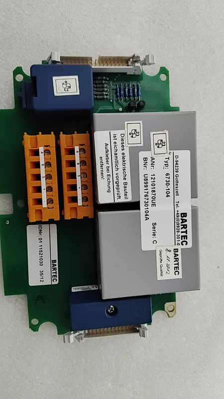BARTEC Control Module Model 6730-104