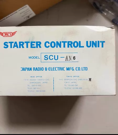 JRCS Motor Starter Controller SCU-AN6