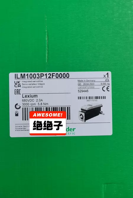 ILM1003P12F0000 Schneider Electric Servo Motor
