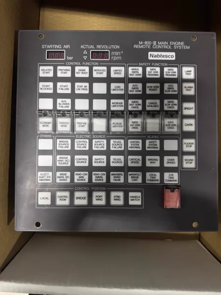 NABCO Nabtesco Main Engine Remote Control Model M-800-III