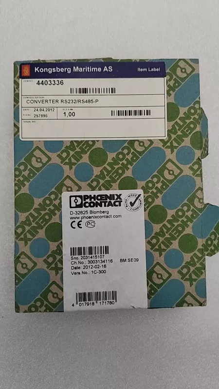 Consilium Kongsberg RS232/RS485 Marine Spare Part