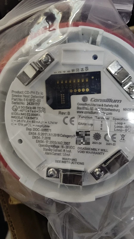 Consilium CD-PH Ex ic 5 Marine Spare Part
