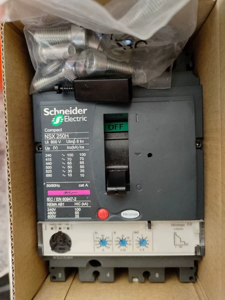 Schneider Electric NSX250H 3P250A MIC2.2 Marine Spare Part