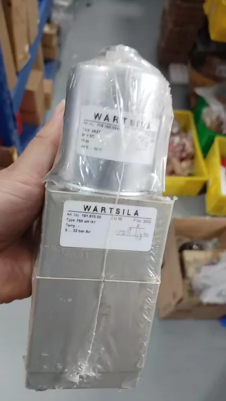 Wartsila Solenoid Valve Model 2A27 755 oH/41.