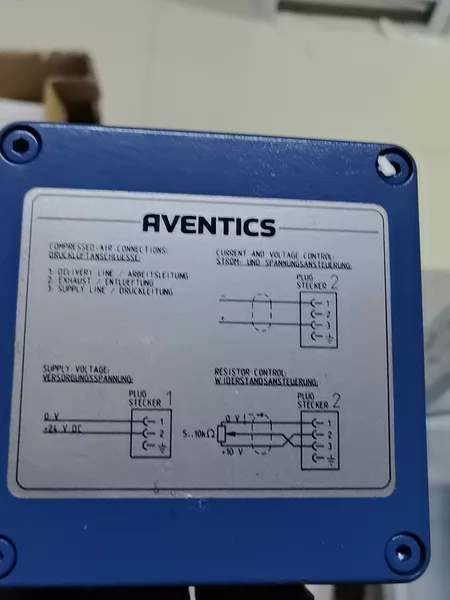 MAN AVENTICS Aventics I/P Model 346056 Marine Spare Part