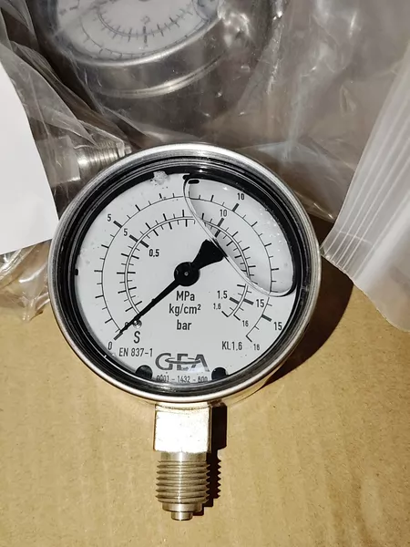 GEA Pressure Gauge 0001-1432-600