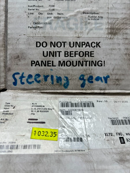 DEIF XL72 Marine Spare Part