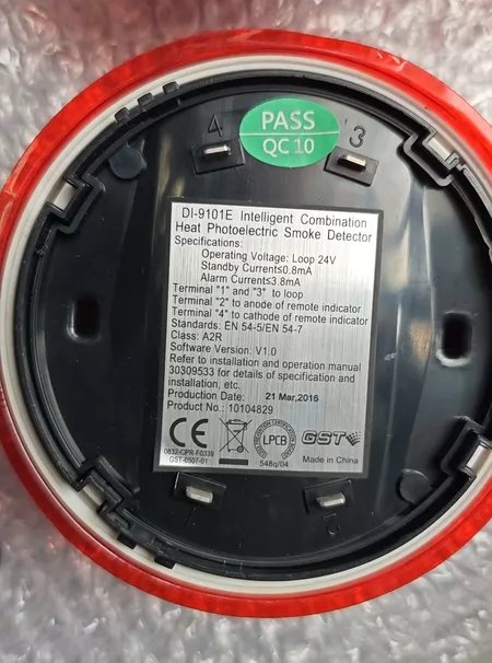 Smoke Detector DI-9101E 1 DI-9103E
